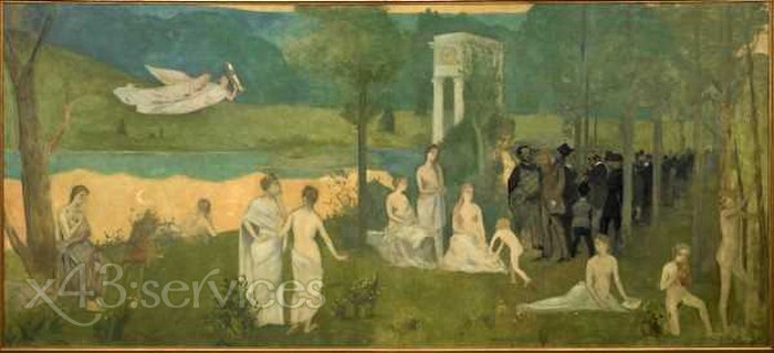 Henri de Toulouse-Lautrec - Der geheime Hain - The Secret Grove